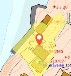 Kart Østeråveien 159